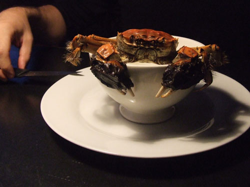 Cooked Mitten Crab