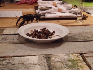 The great escape (or, the next item on the menu)