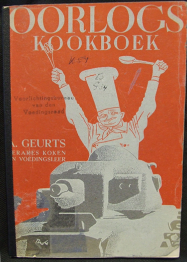 Oorlogs kookboek, collection Gastronomische bibliotheek, UVA