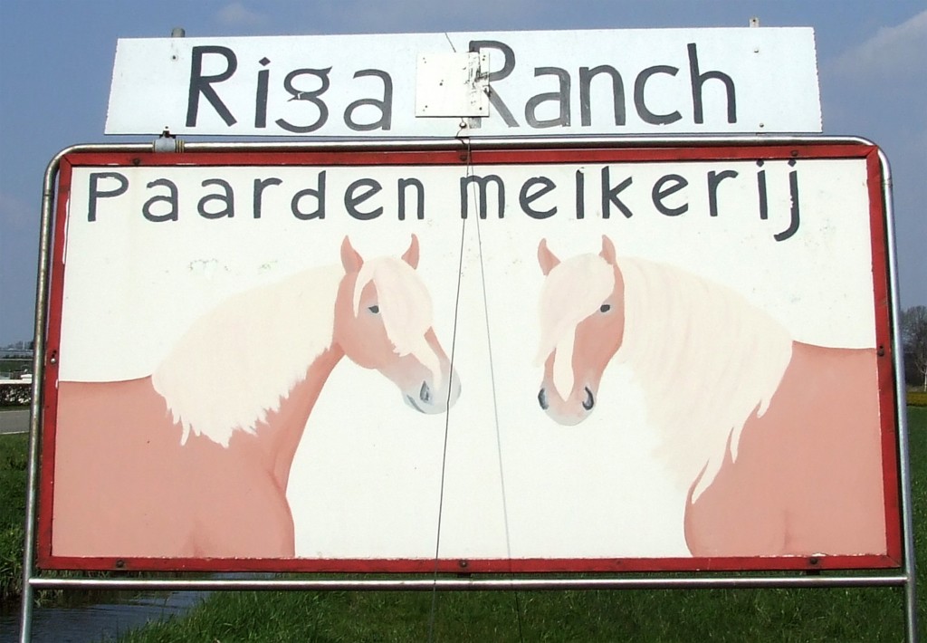 Riga Ranch signage